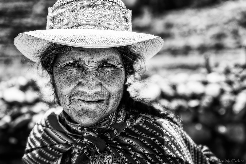 Portrait On A Country Path