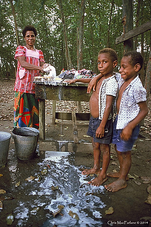 Family Portrait - Sepik River, PNG